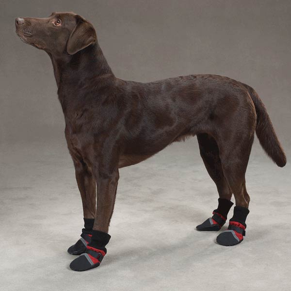 Guardian Gear Fleece Lined Dog Boots - Red
