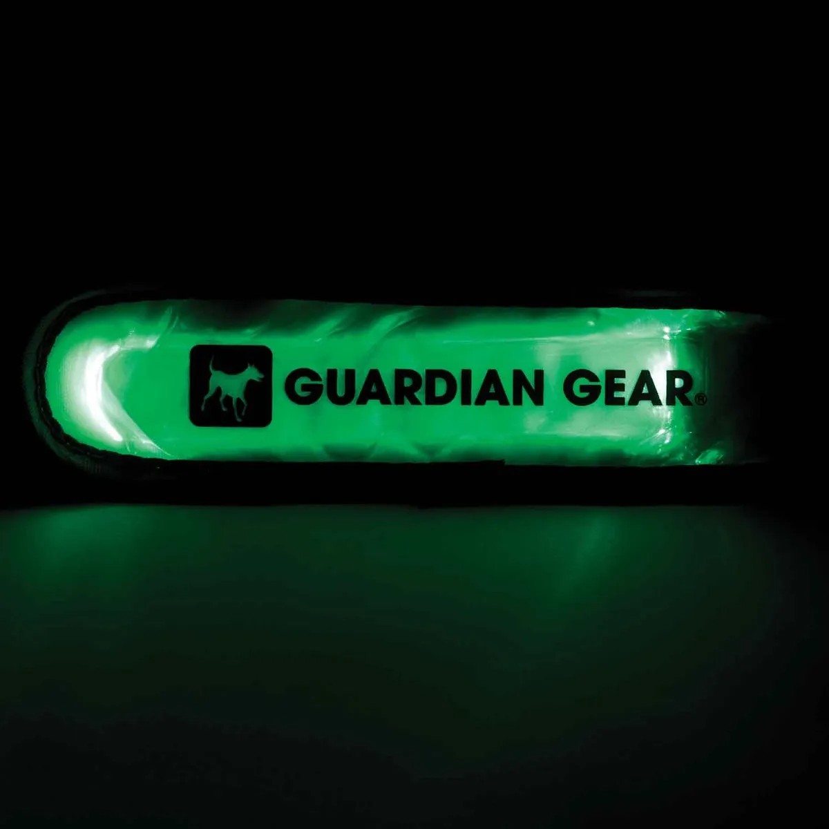Guardian Gear LED Safety Light Dog Collar Attachment - Lime Green