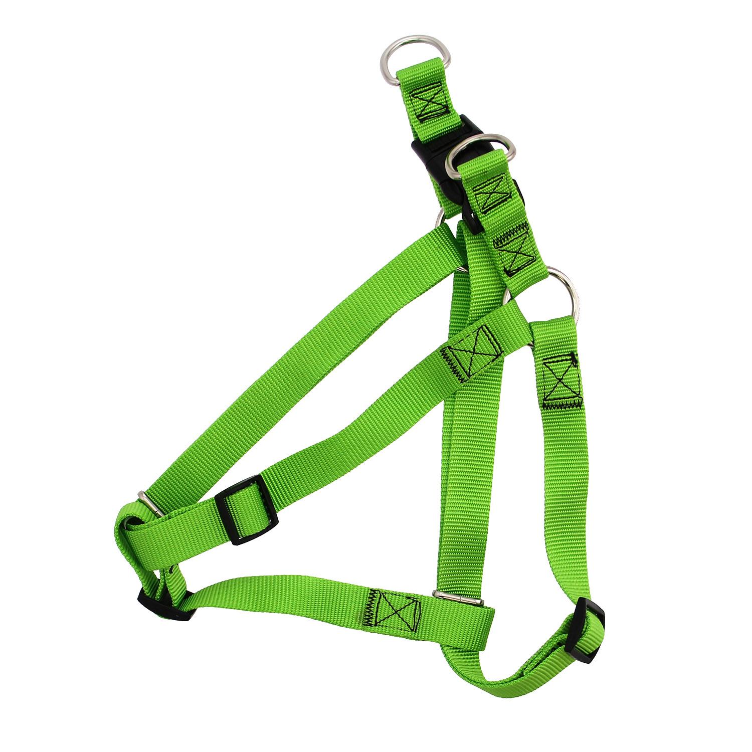 Casual Canine Two-Step Dog Harness - Electric Lime