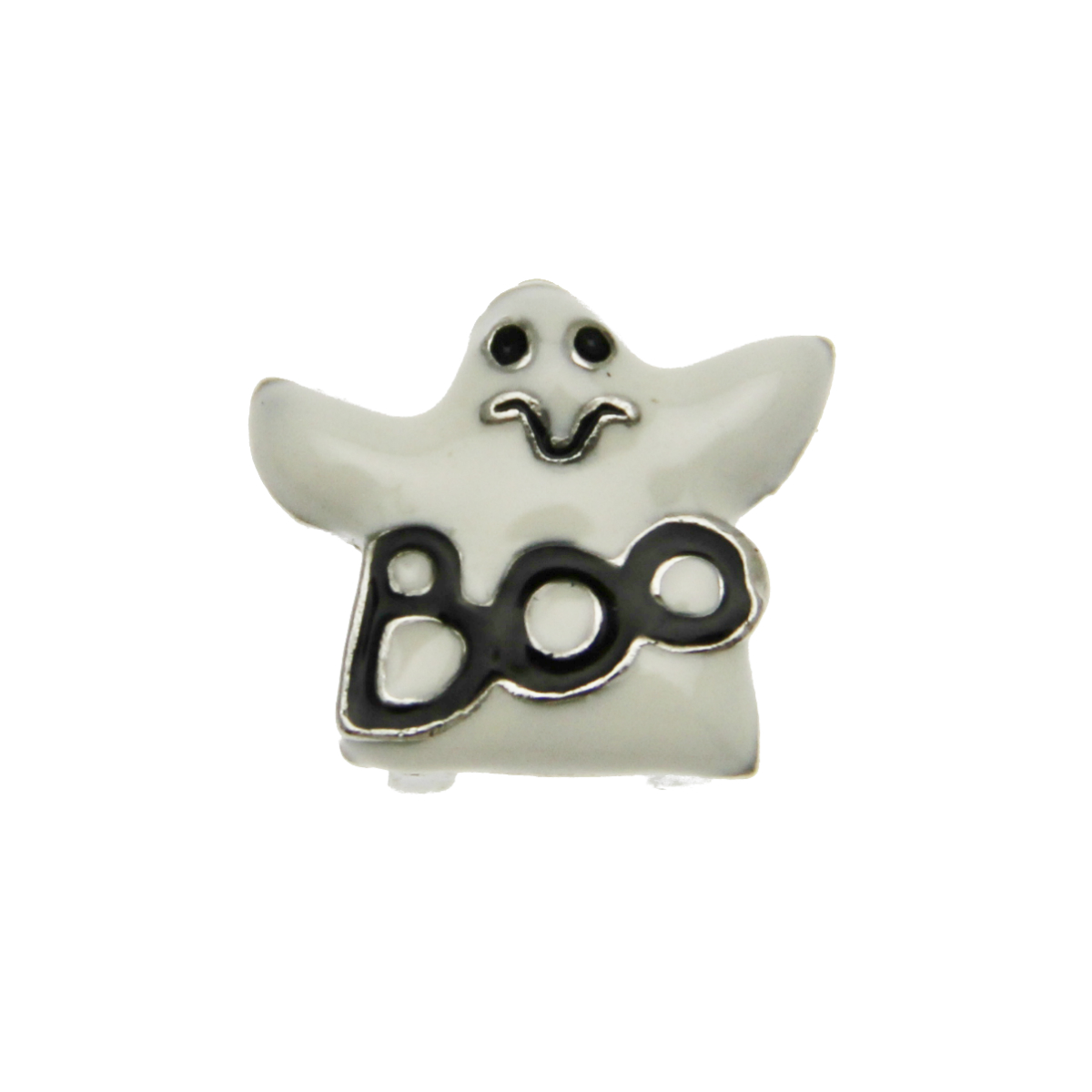 Halloween Slider Ghost Dog Collar Charm
