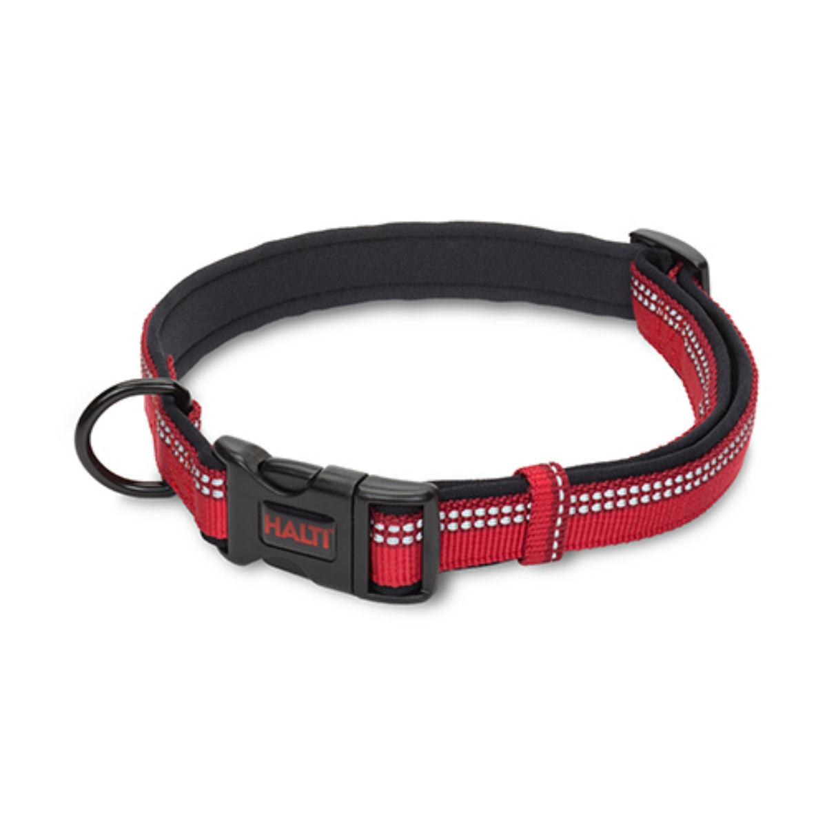 Halti Two-Toned Dog Collar - Red