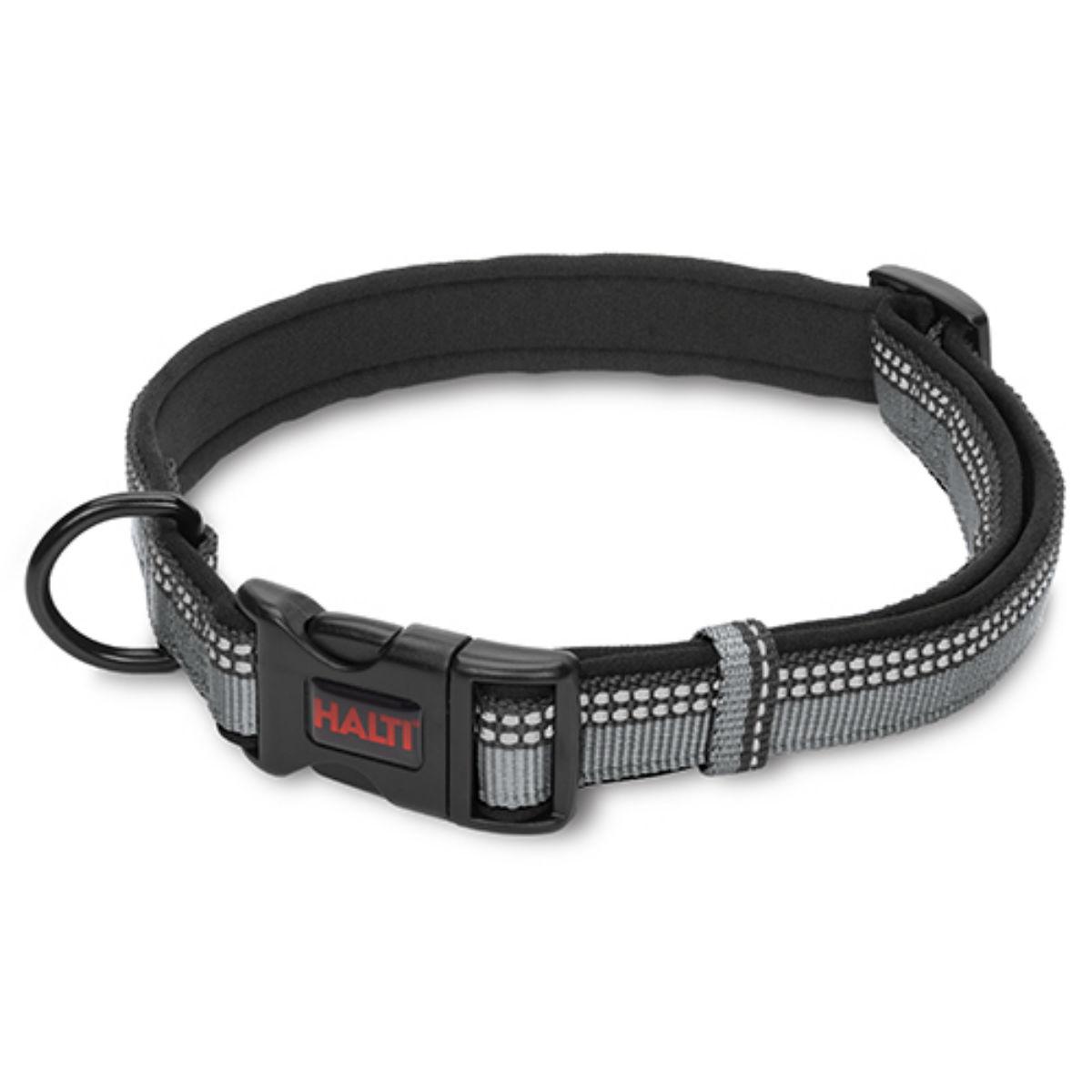Halti Two-Toned Dog Collar - Black and Gray
