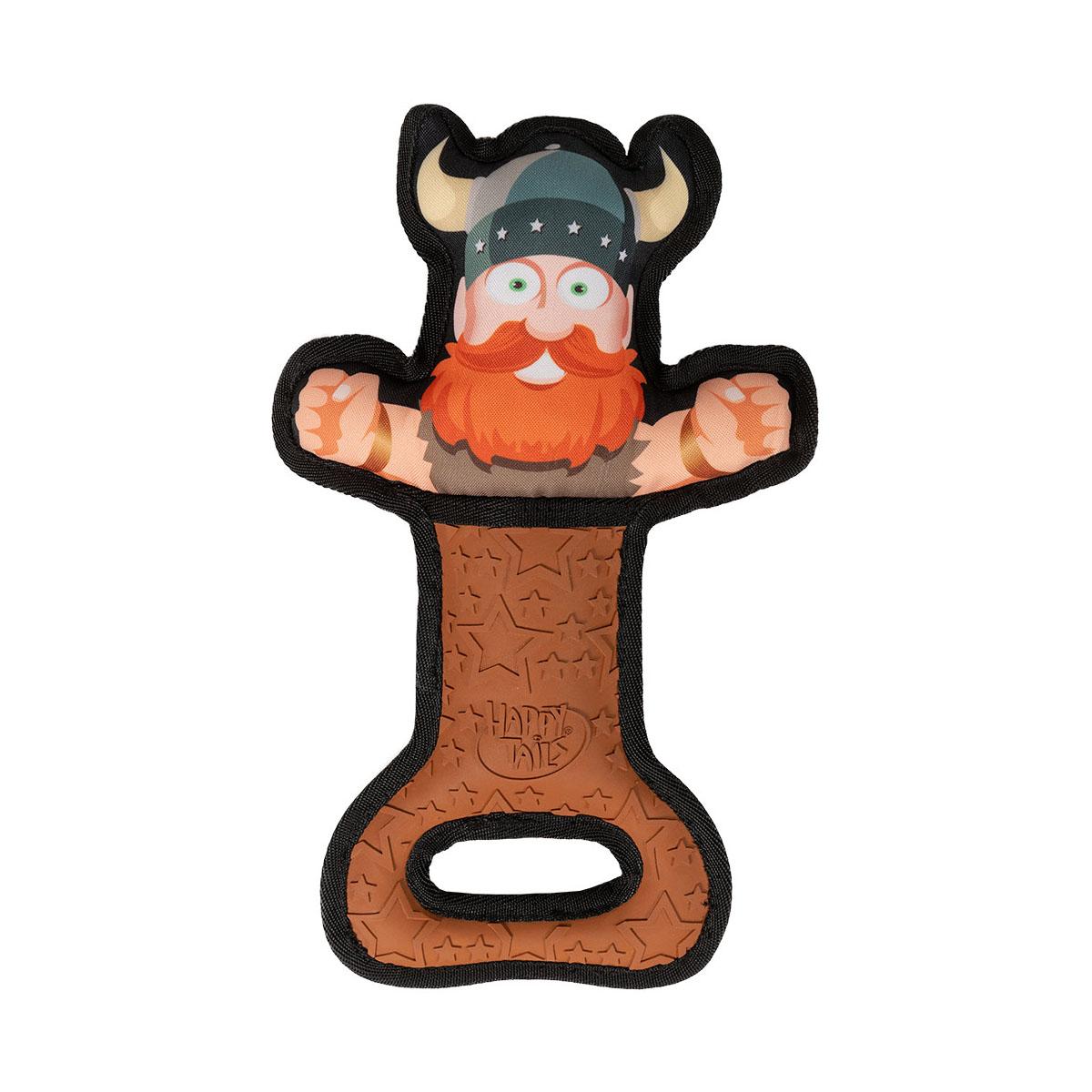 Happy Tails Heroes Durable Tug Dog Toy - Viking
