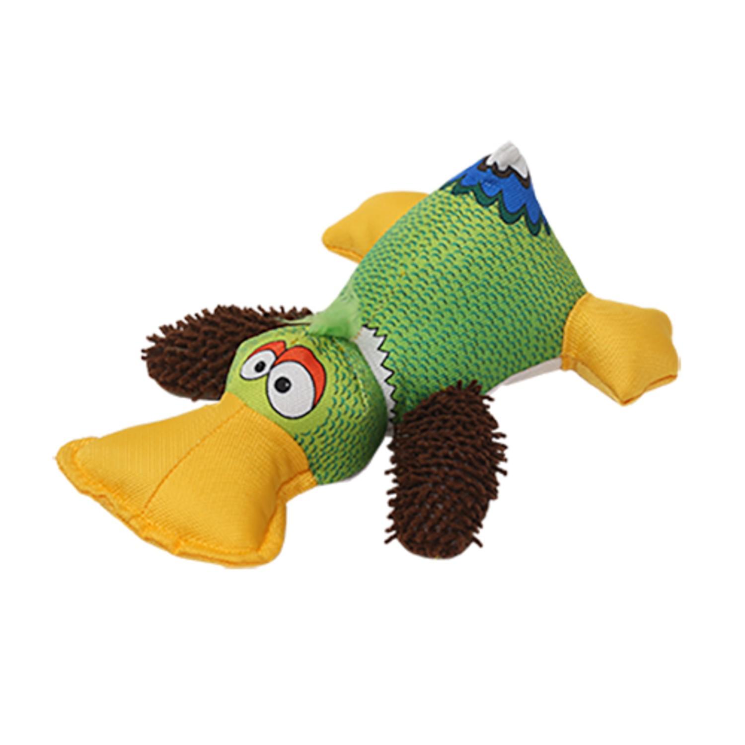 Happy Tails Loonies Durable Dog Toy - Duck