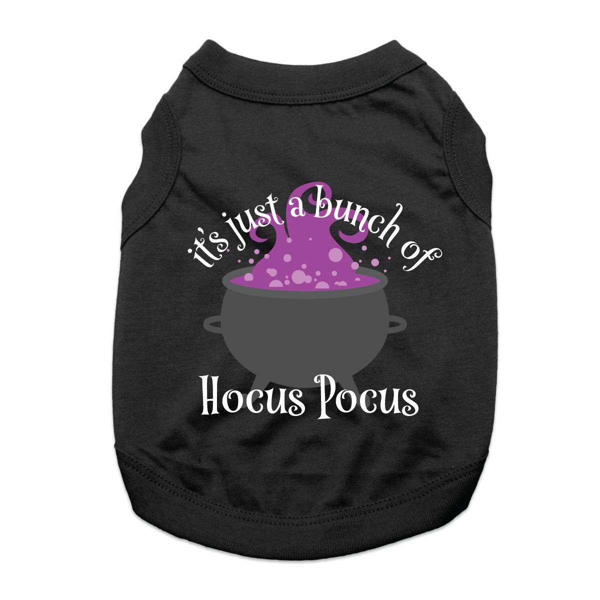 It's Just a Bunch of Hocus Pocus Dog Shirt - Black