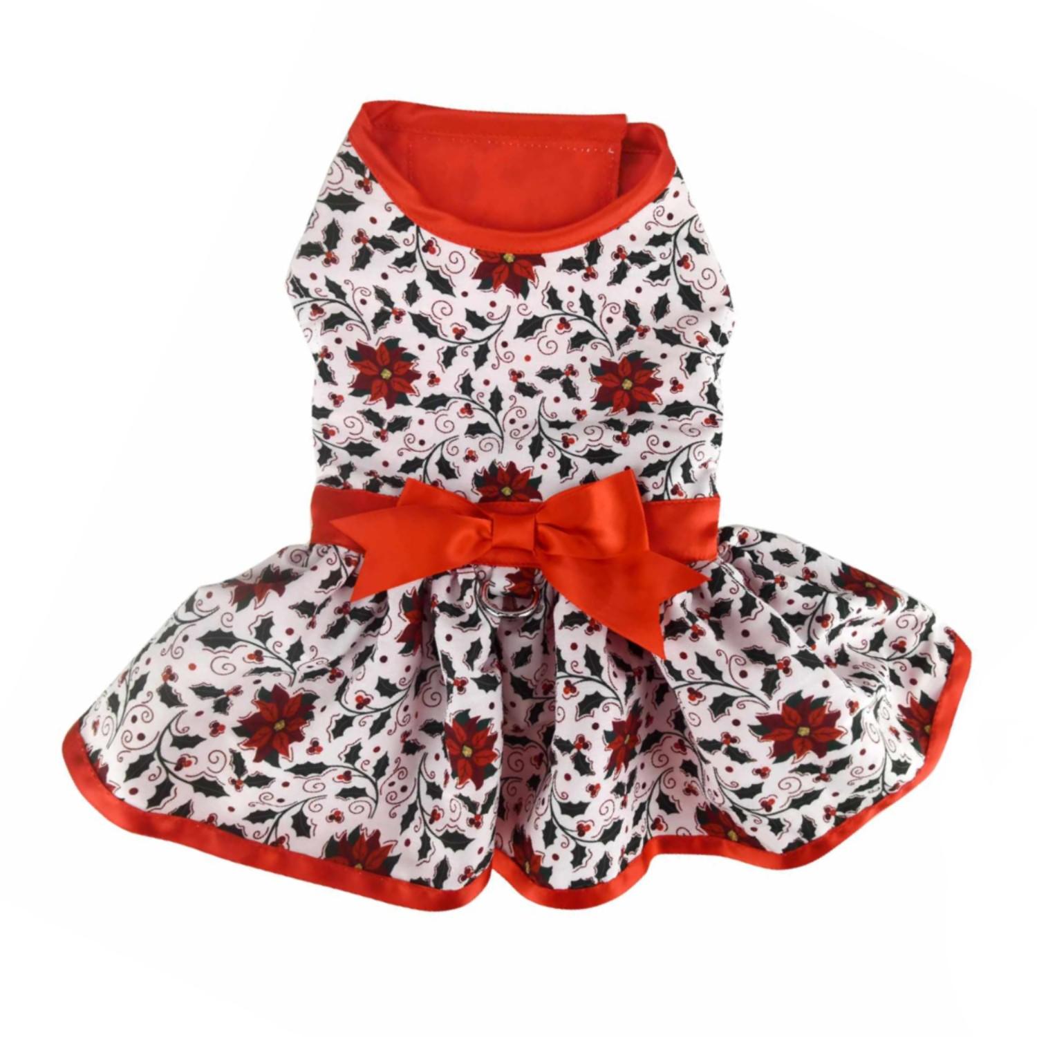 Holiday Dog Harness Dress by Doggie Design - Holly