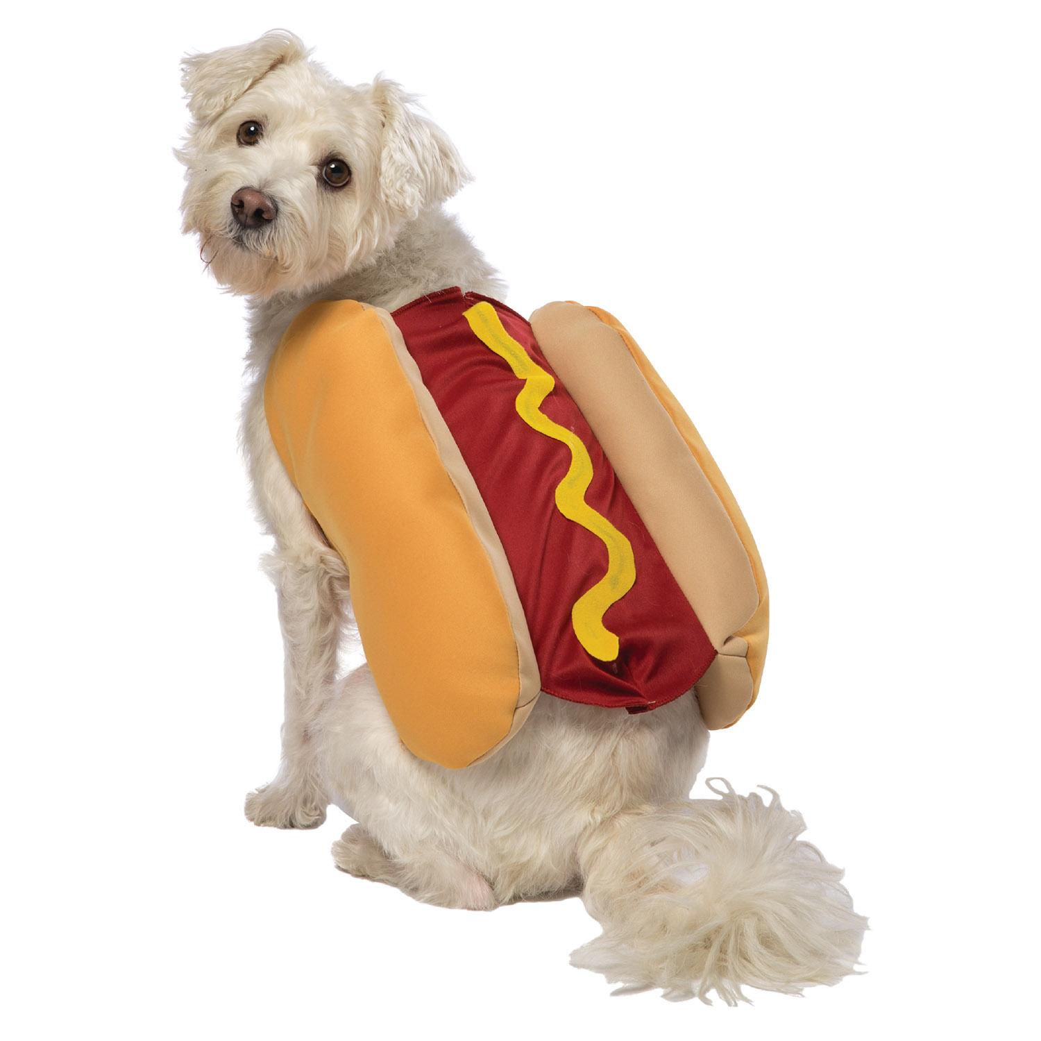 Rasta Imposta Hot Dog with Mustard Dog Costume