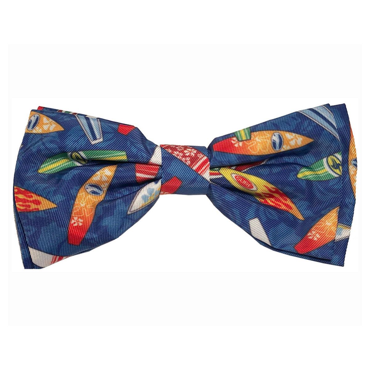 Huxley & Kent Dog and Cat Bow Tie Collar Attachment - Surfer Pup