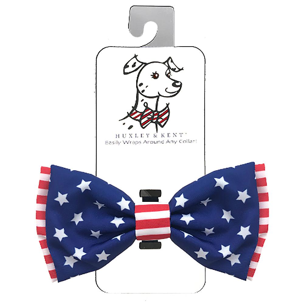 Huxley & Kent Patriotic Dog and Cat Bow Tie Collar Attachment - Liberty