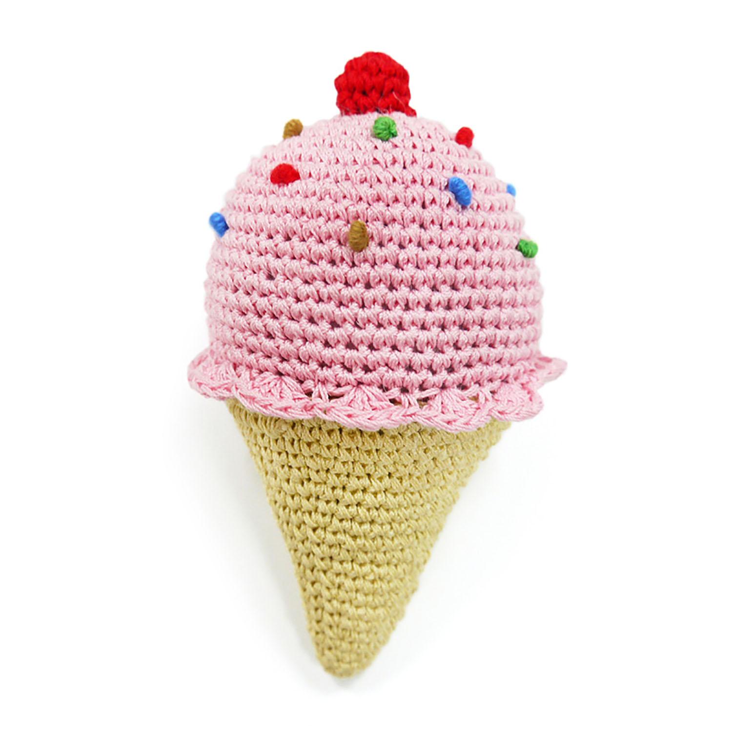 DOGO PAWer Crochet Dog Toy - Ice Cream