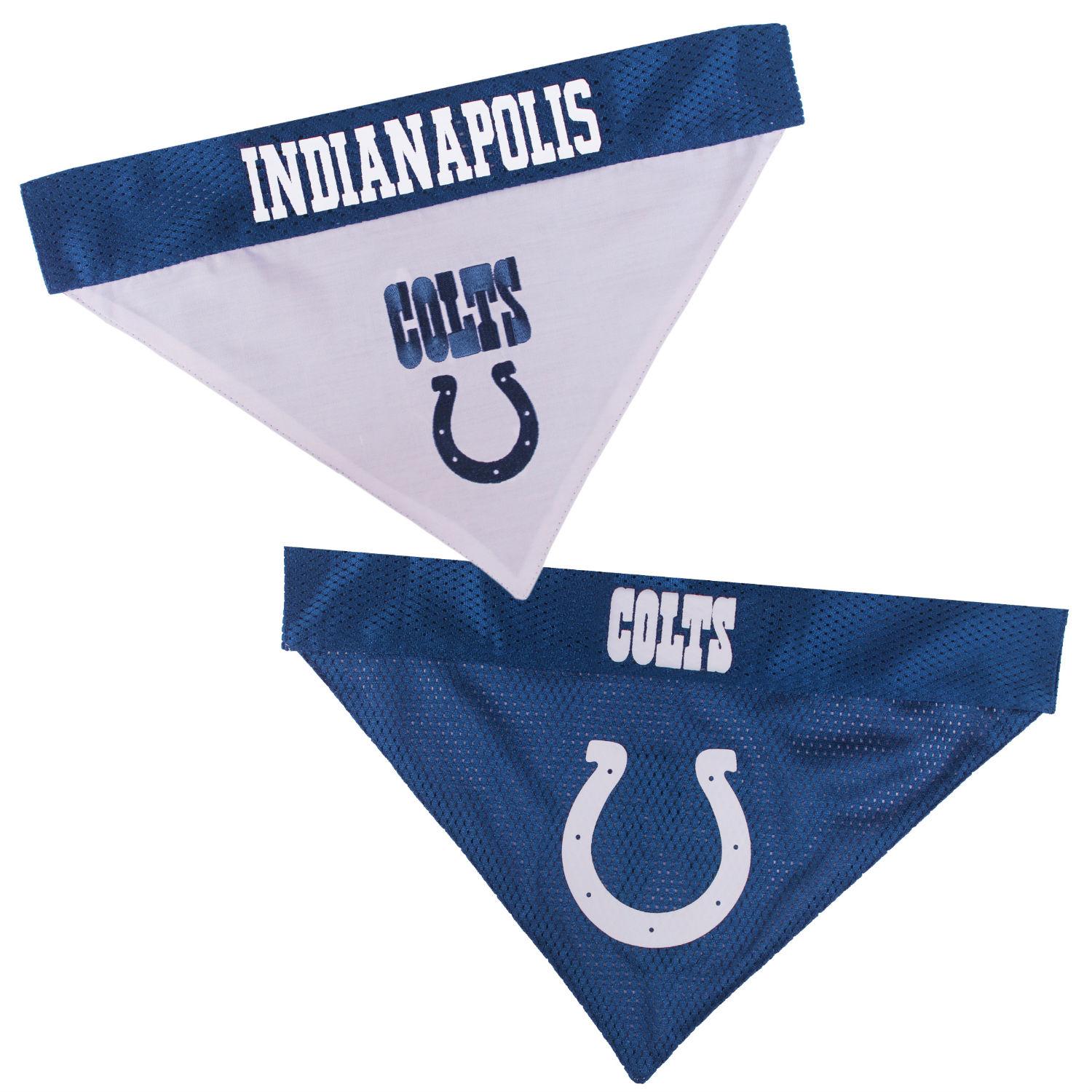 Indianapolis Colts Reversible Dog Bandana Collar Slider