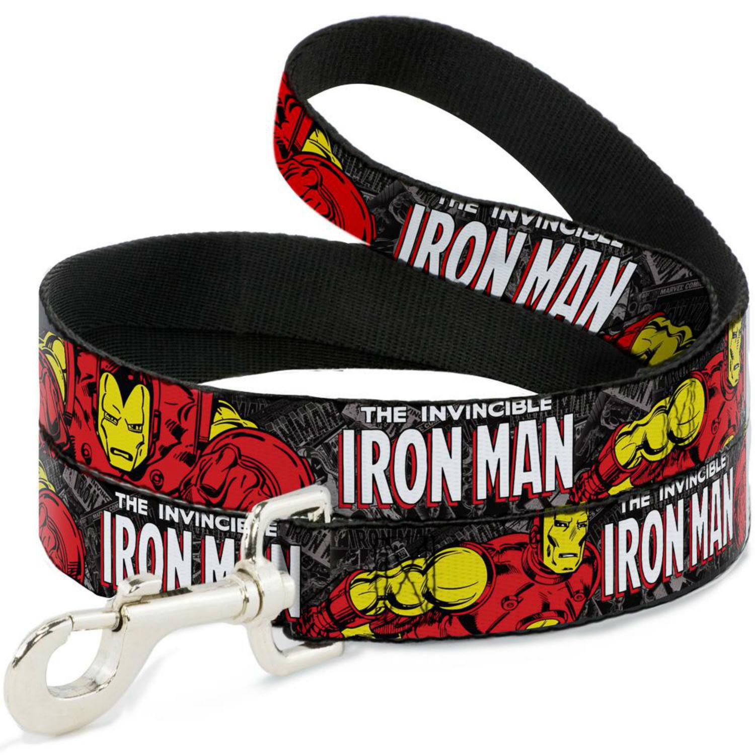 The Invincible Iron Man Dog Leash by Buckle-Down