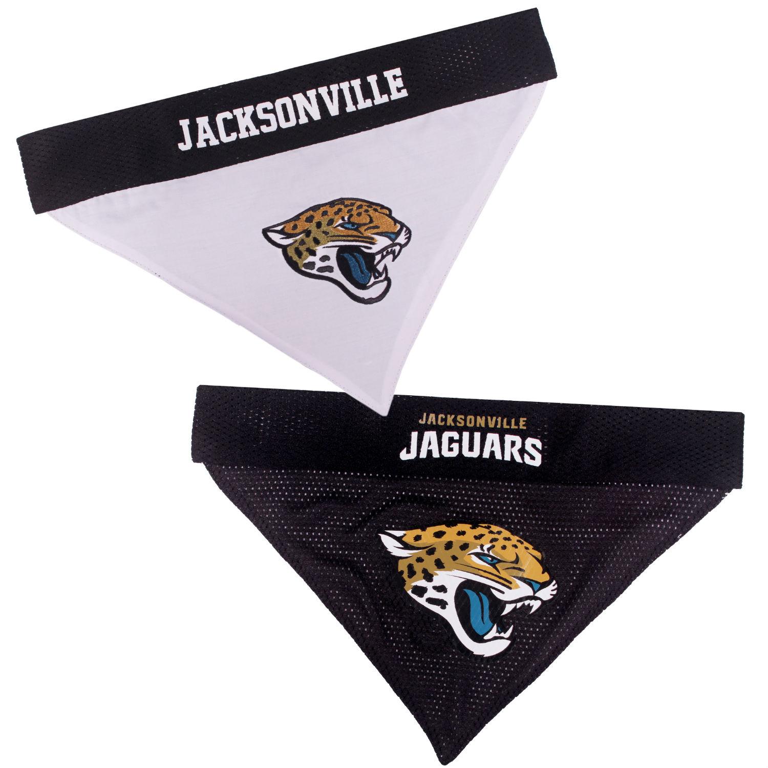 Jacksonville Jaguars Reversible Dog Bandana Collar Slider