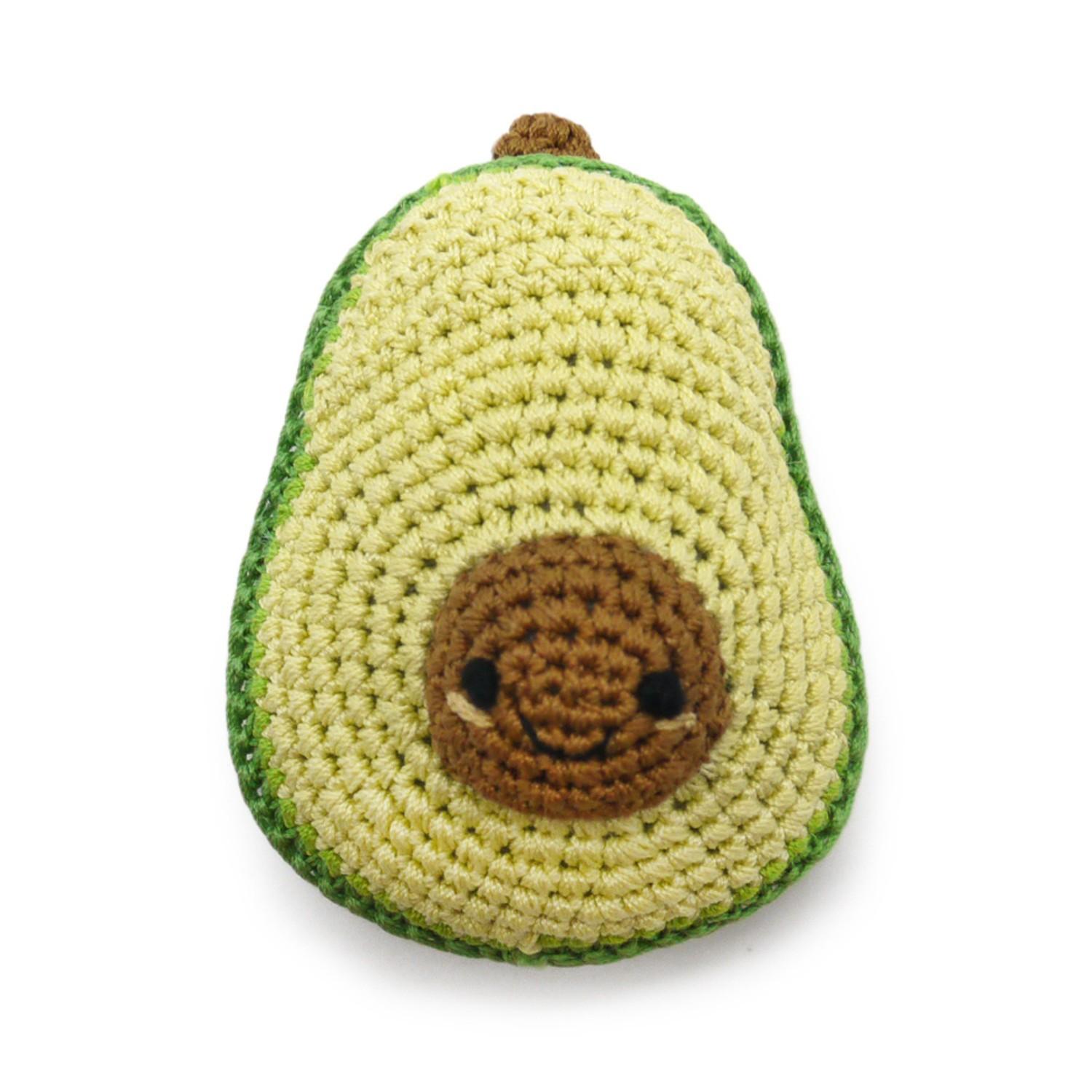 Avocado Crochet Dog Toy by Dogo