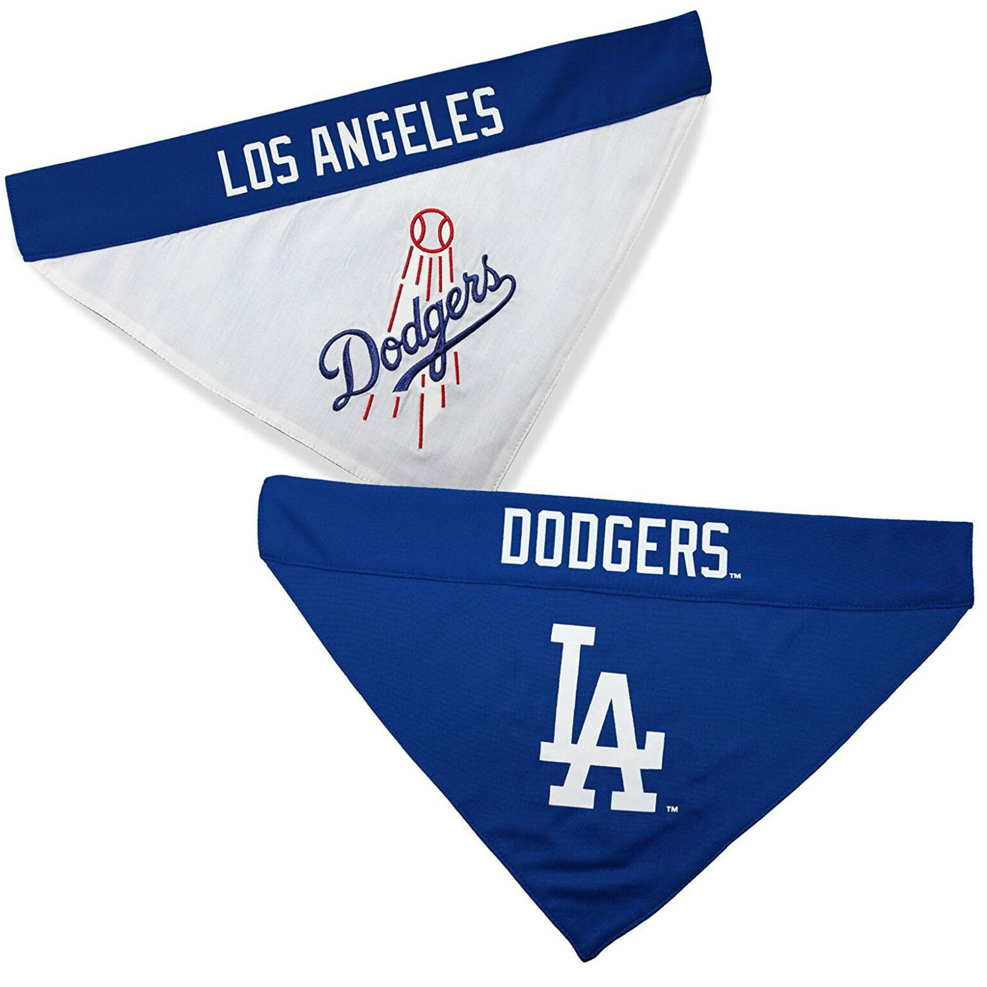 Los Angeles Dodgers Reversible Dog Bandana Collar Slider