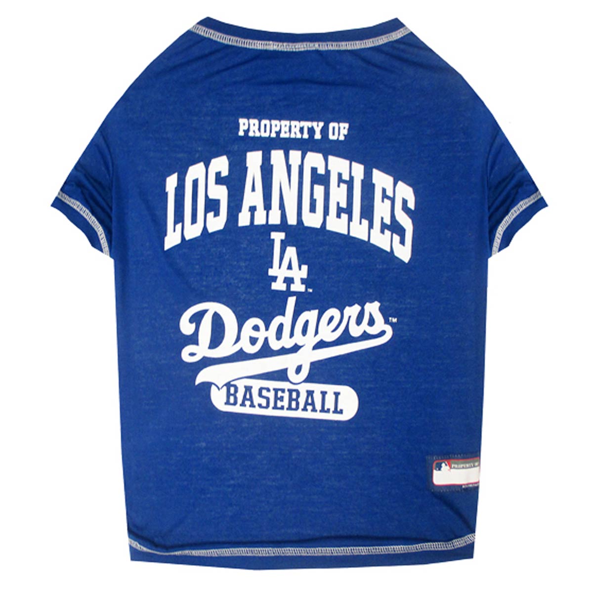 Los Angeles Dodgers Dog T-Shirt - Blue