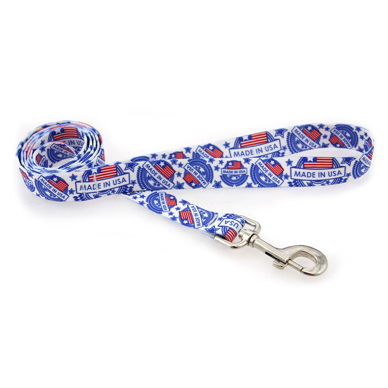 Made in USA Dog Leash by Yellow Dog - White
