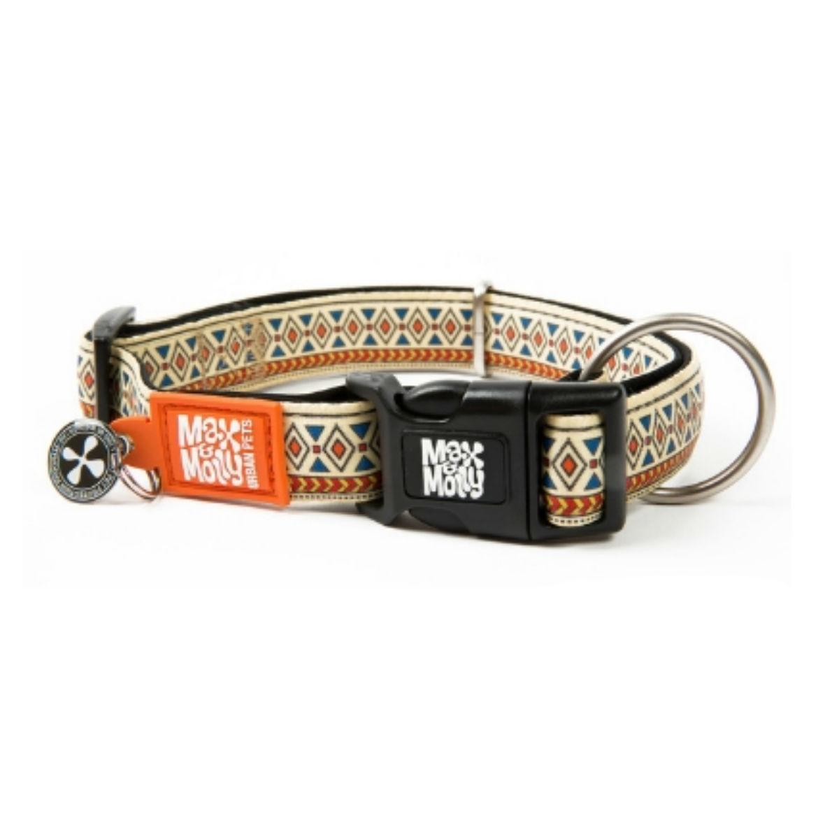 Max & Molly Smart ID Dog Collar - Mosaic/Ethnic