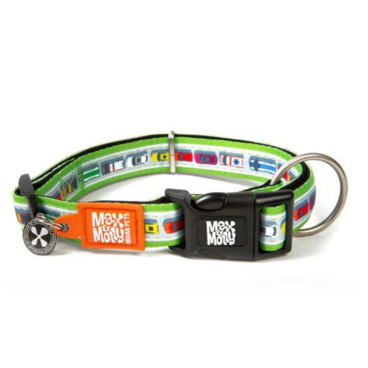Max & Molly Smart ID Dog Collar - Traffic Jam