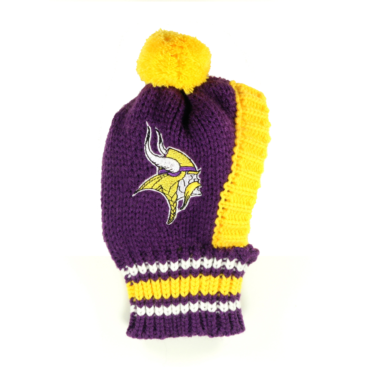 Little Earth Minnesota Vikings Knit Dog Hat