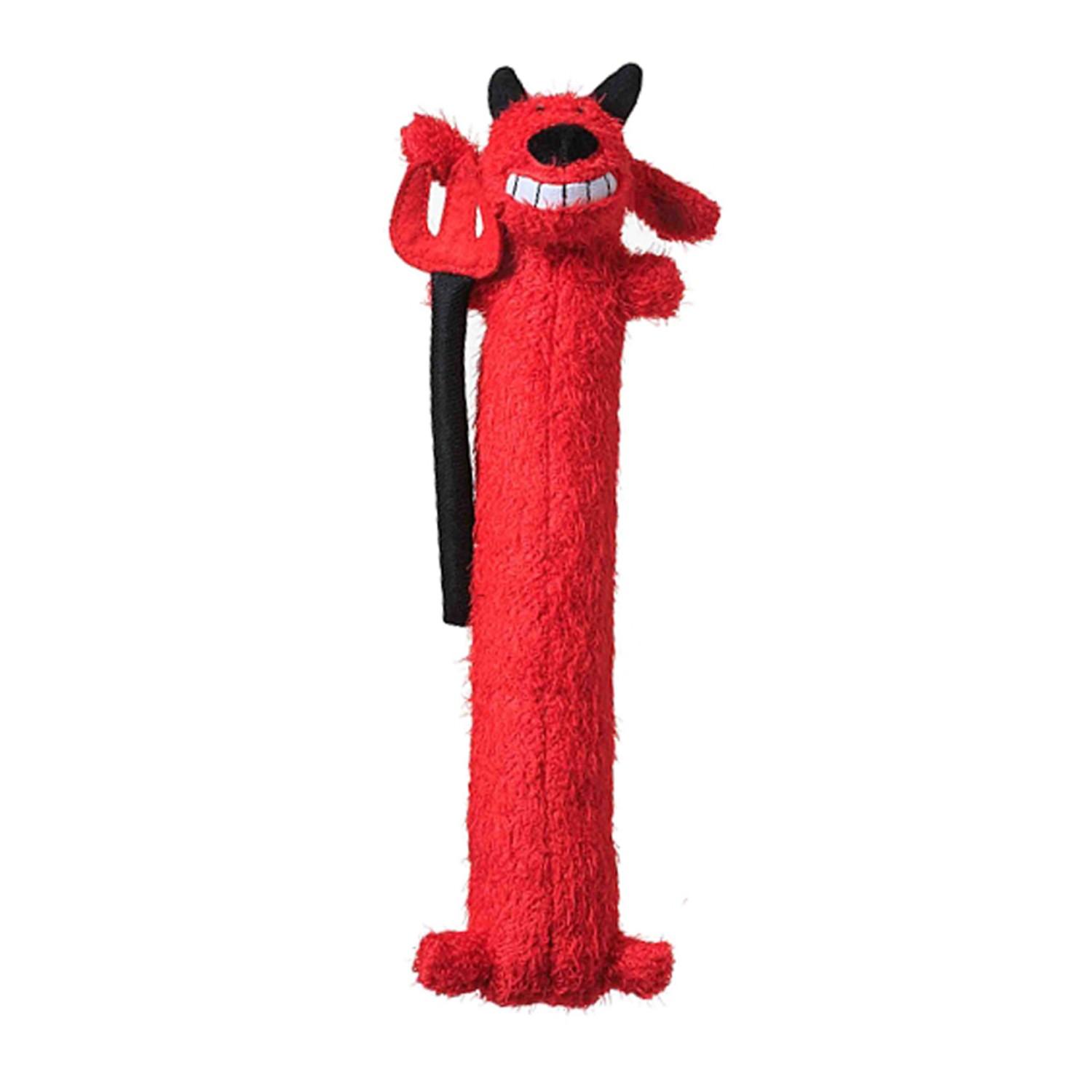 Multipet Halloween Loofa Dog Toy  - Devil
