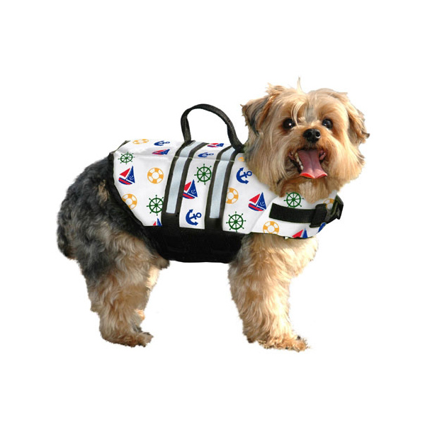 Paws Aboard Nautical Designer Dog Life Jacket