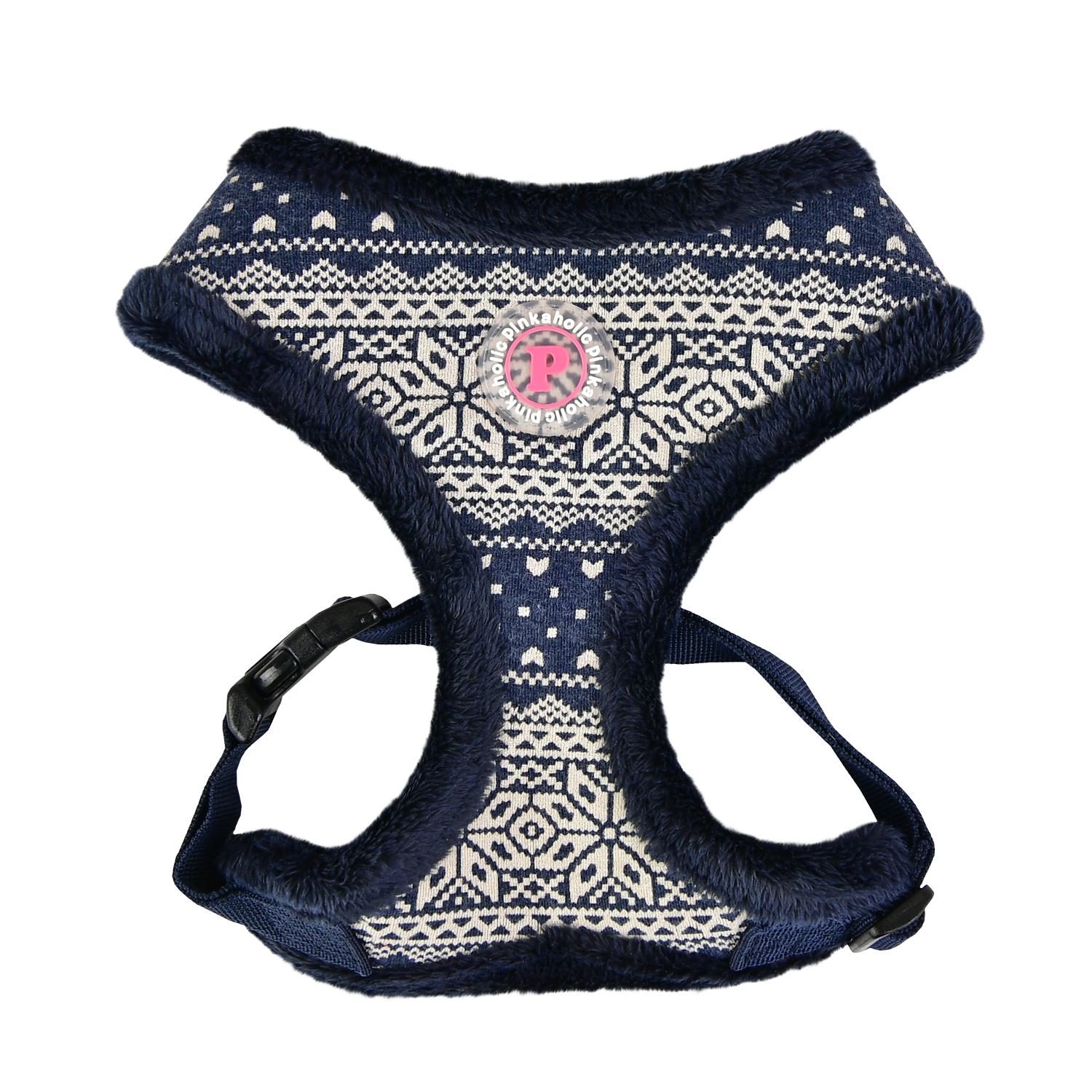 Neige Dog Harness by Pinkaholic - Navy