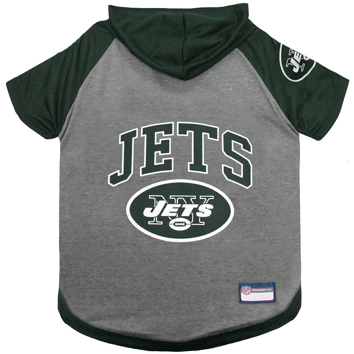 New York Jets Hooded Dog T-Shirt