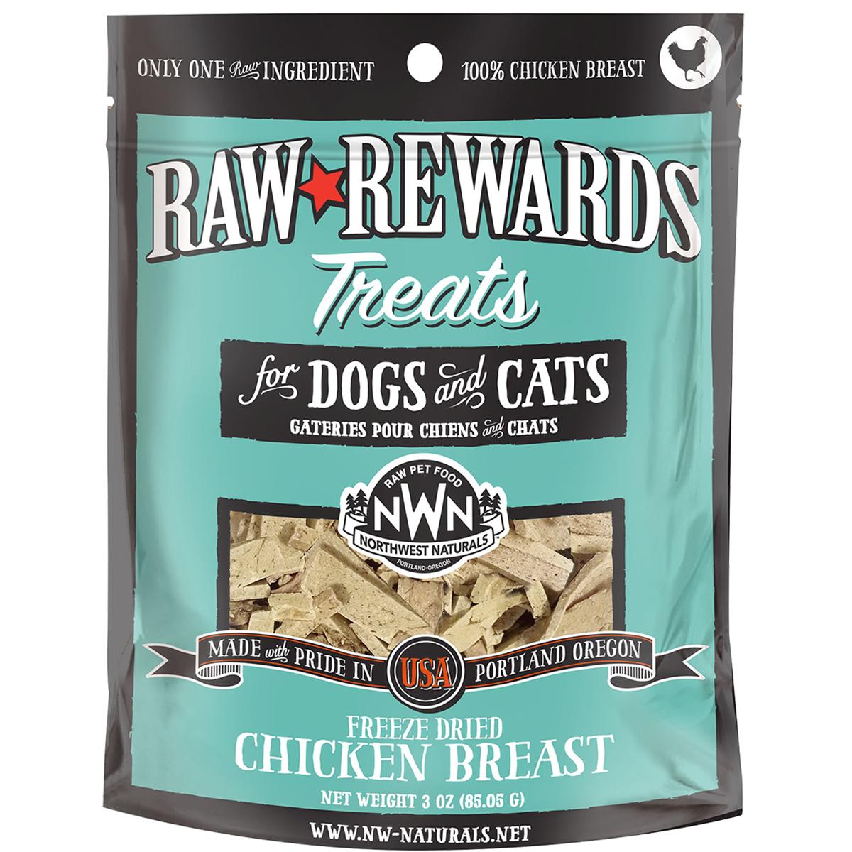 Northwest Naturals Raw Rewards Freeze-Dried Chicken Breast Dog & Cat Treats