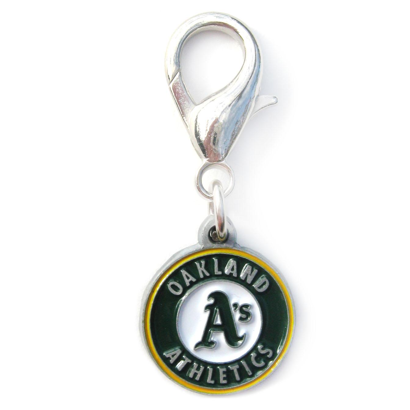 Diva Dog Oakland Athletics Logo Dog Collar Charm