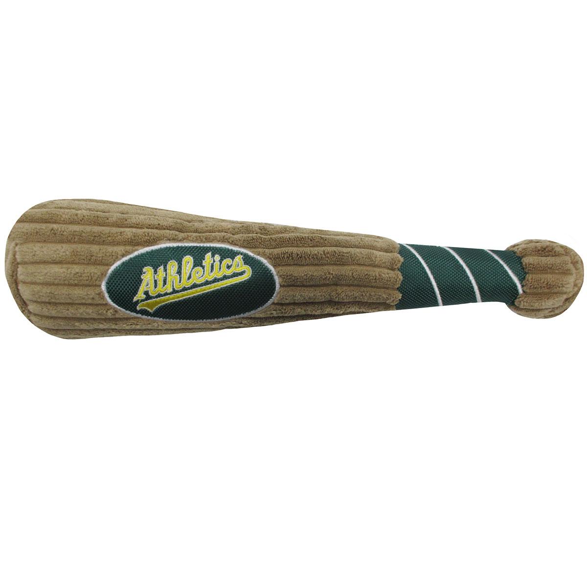 Oakland Athletics Plush Baseball Bat Dog Toy