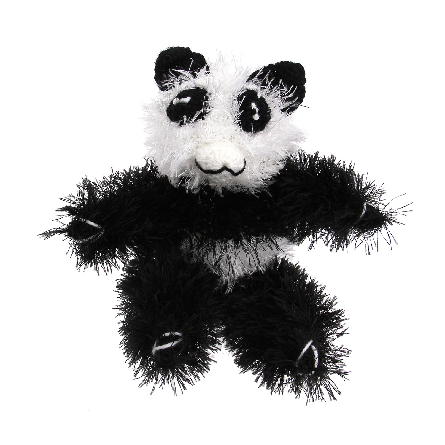 OoMaLoo Handmade Panda Dog Toy