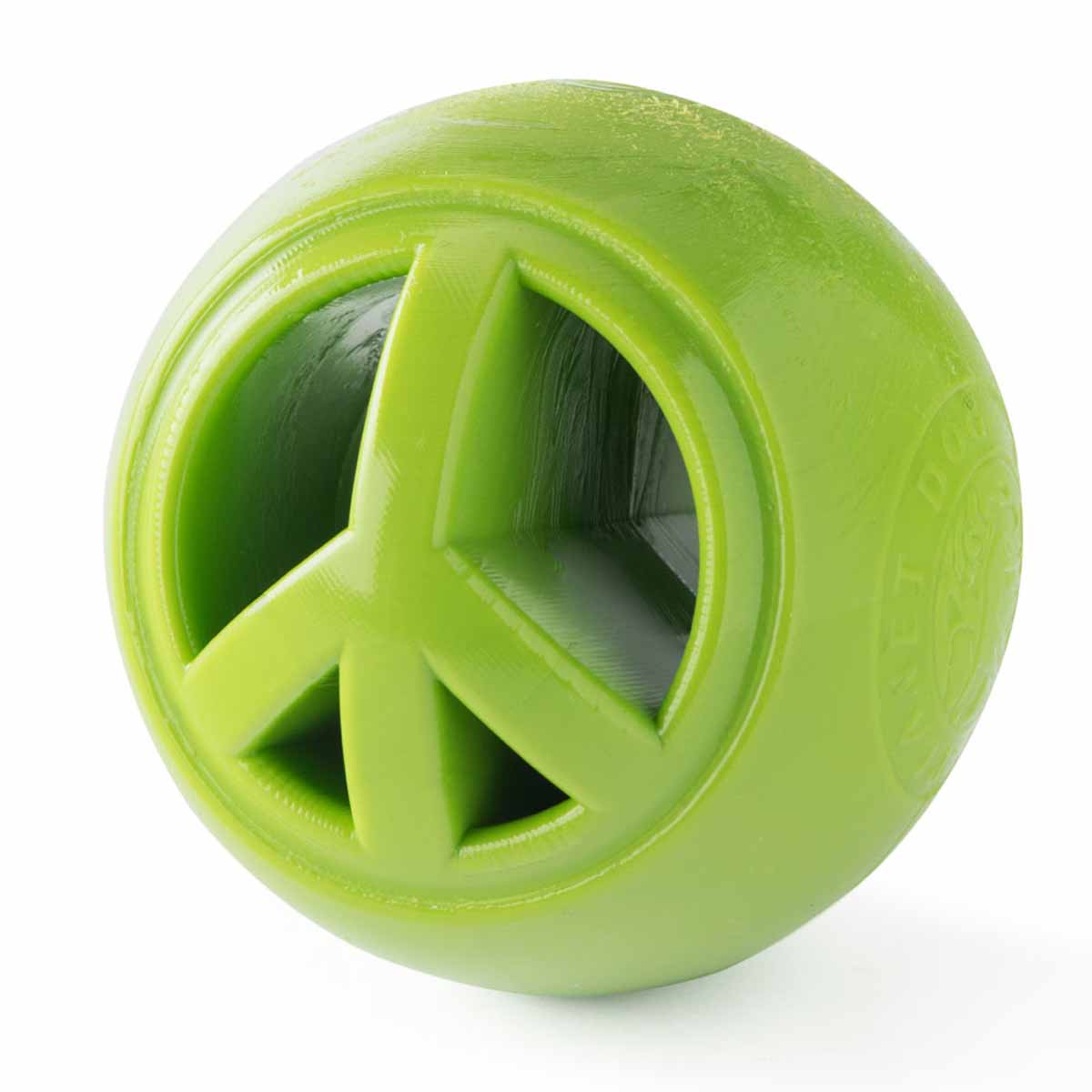 Planet Dog Orbee-Tuff Nooks Ball Dog Toy - Peace