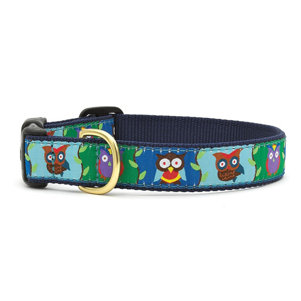Owl Dog Collar by Up Country