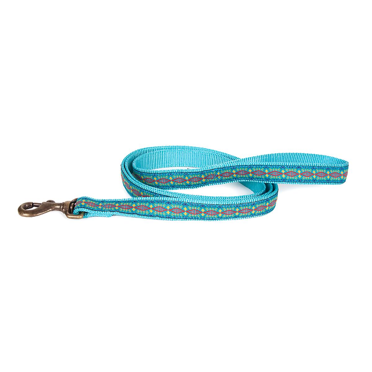 Pendleton Pet Diamond River Dog Leash - Turquoise
