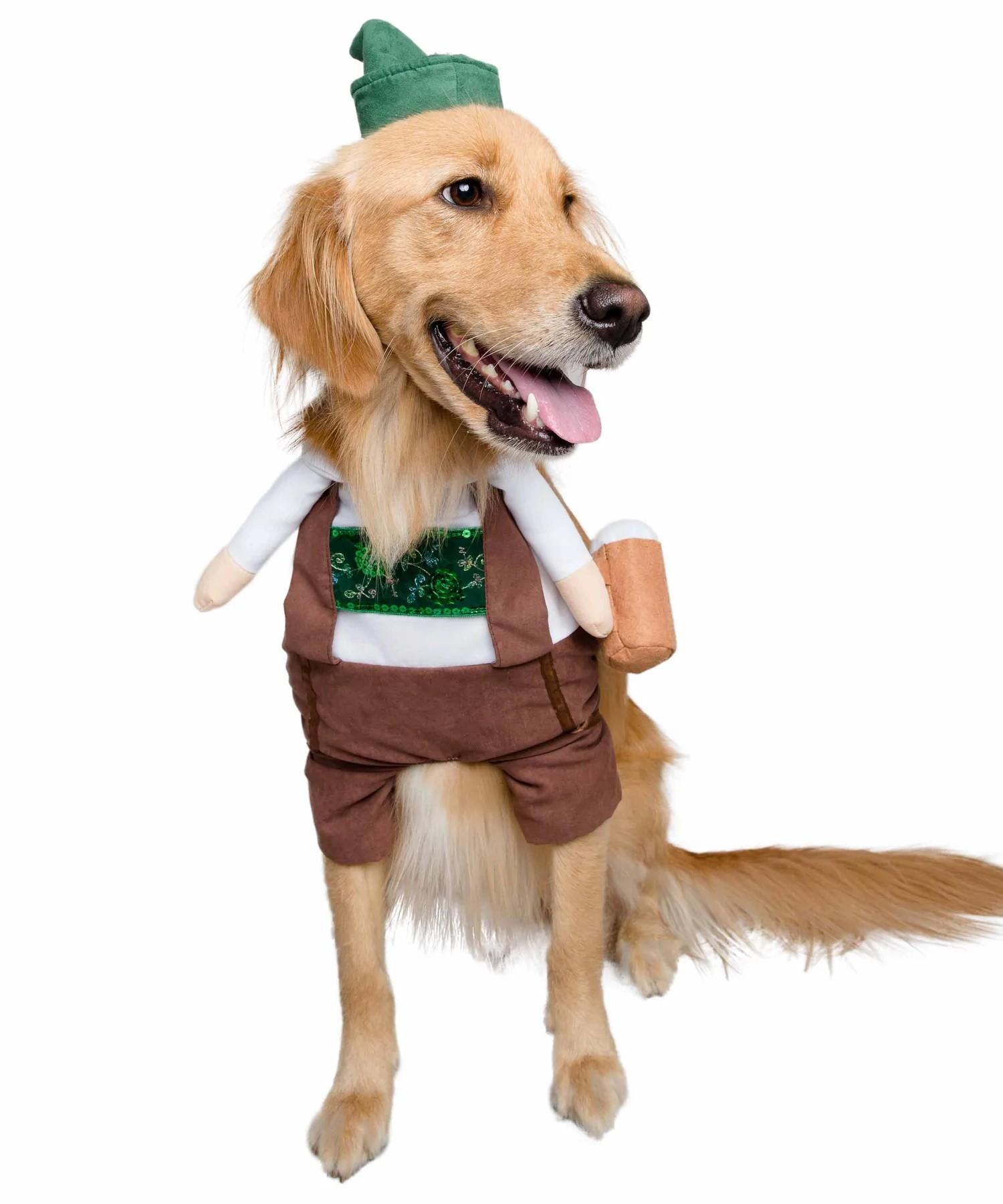 Pet Krewe German Oktoberfest Walking Dog Costume