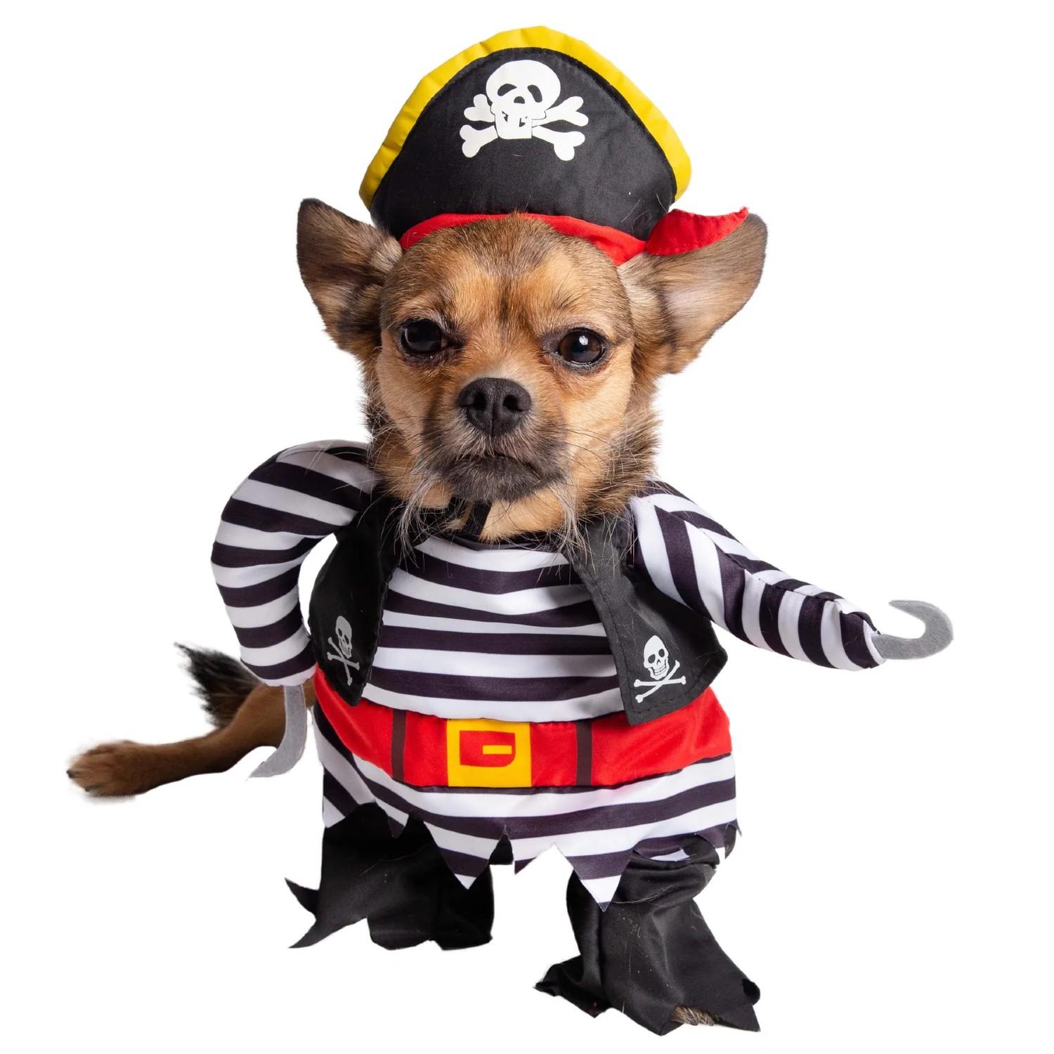 Pet Krewe Pirate Walking Dog Costume