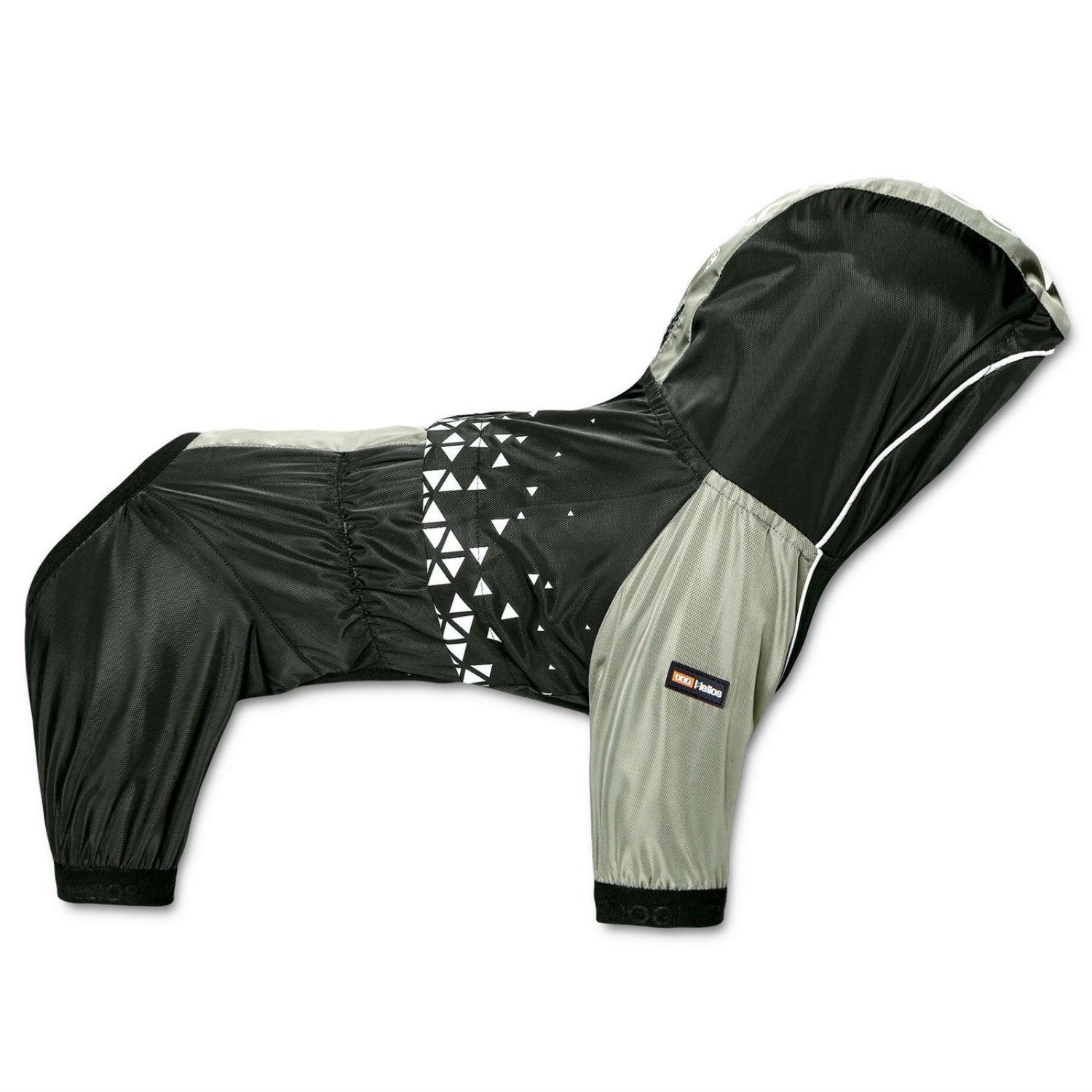 Pet Life Helios Vortex Full Bodied Waterproof Dog Jacket - Black