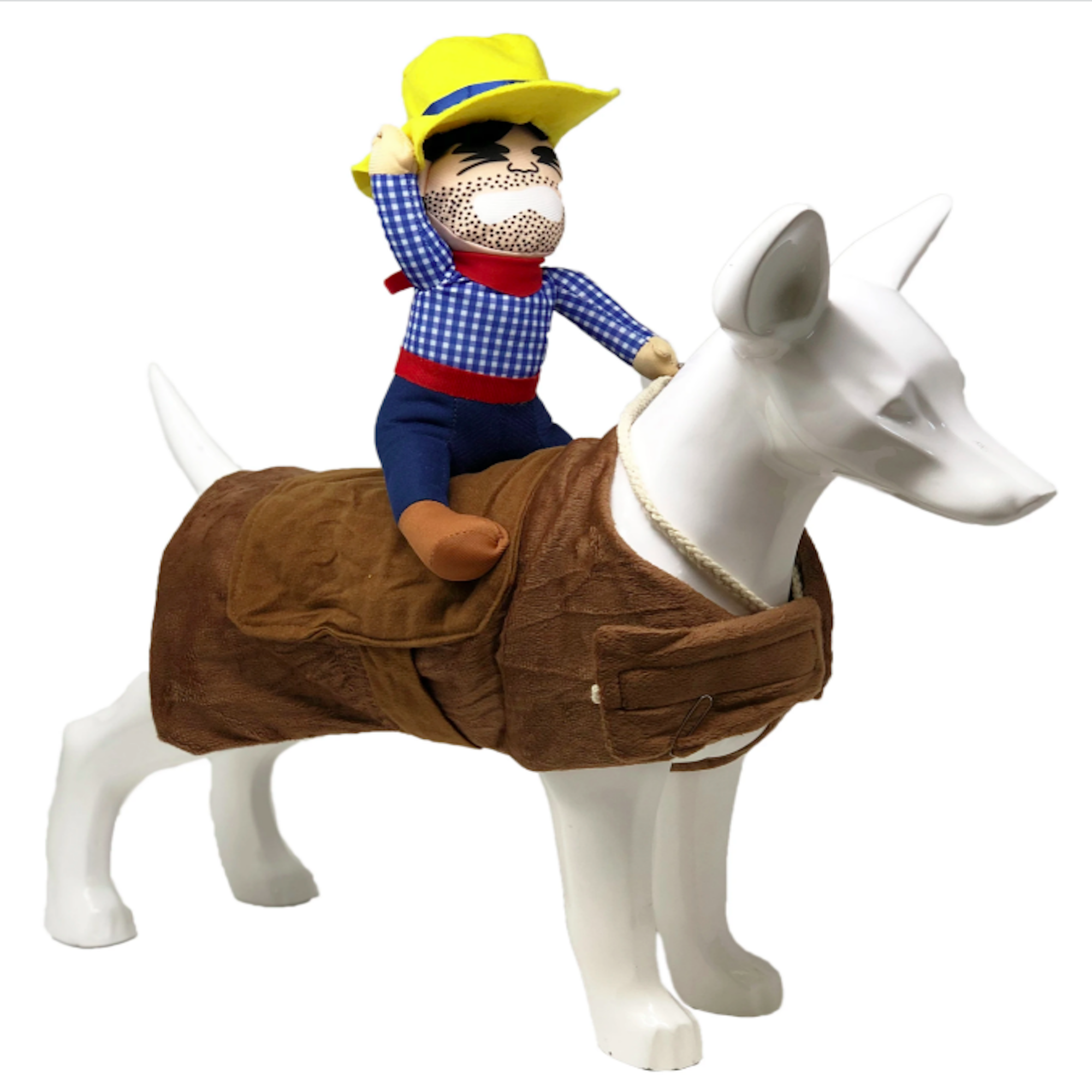 Pet Life Yeepaw Cowboy Pet Holiday Dog Costume