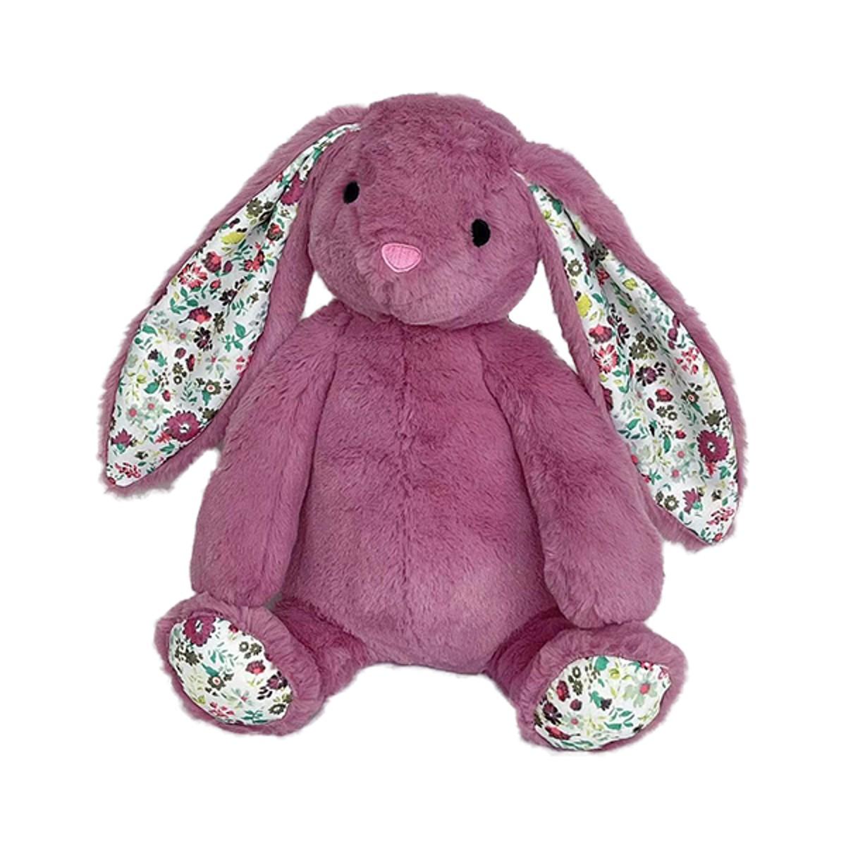 PetLou Spring Floral Rabbit Dog Toy - Lavender