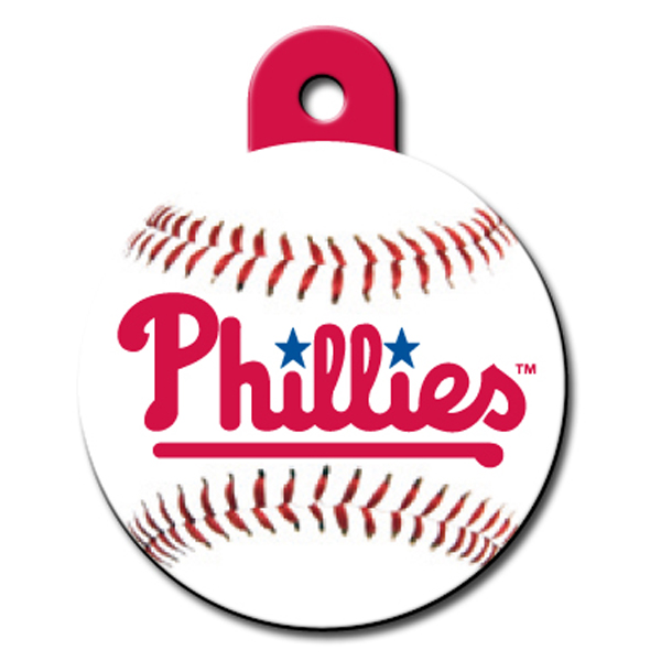 Philadelphia Phillies Engravable Pet I.D. Tag