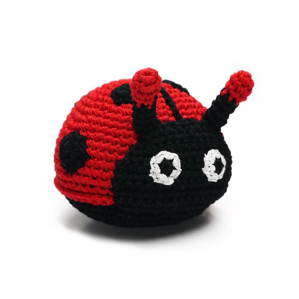 Ladybug Crochet Dog Toy by Dogo