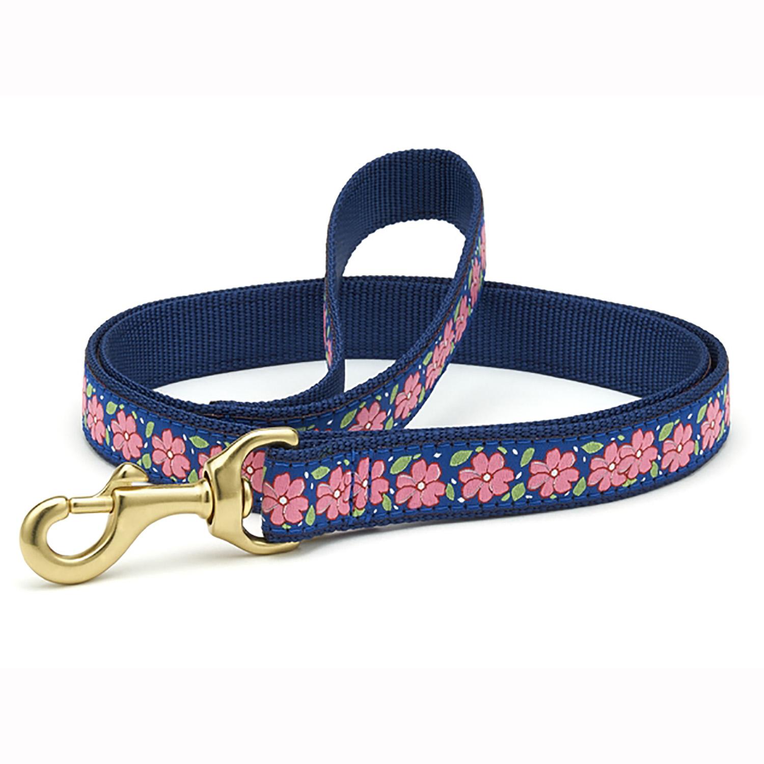 Pink Garden Dog Leash by Up Country