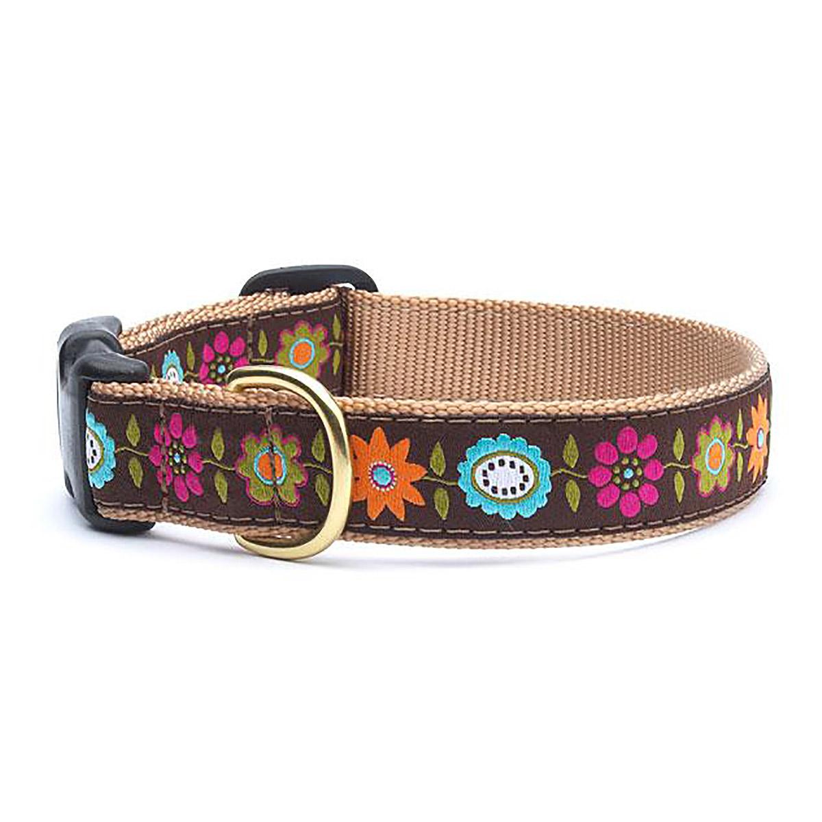 Bella Floral Dog Collar by Up Country