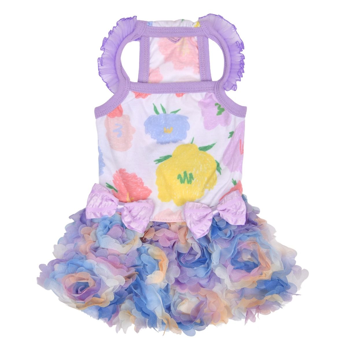 Pinkaholic Clarisse Floral Dog Dress - Violet