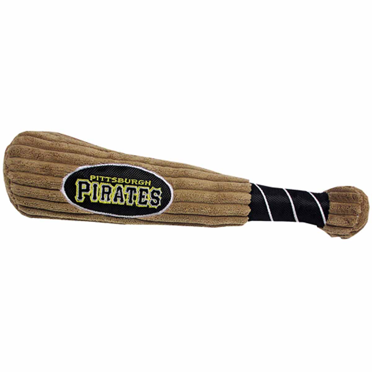 Pittsburgh Pirates Plush Baseball Bat Dog Toy