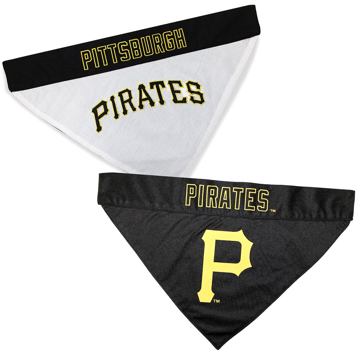 Pittsburgh Pirates Reversible Dog Bandana Collar Slider