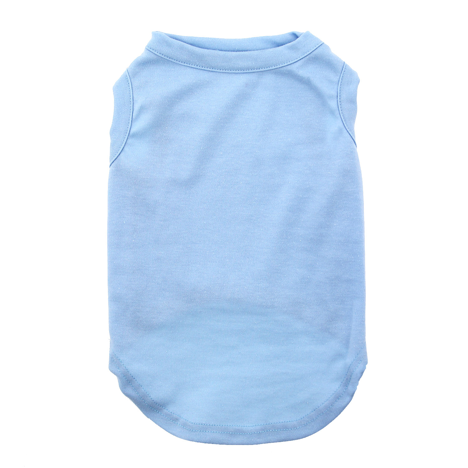 Plain Dog and Cat Shirt - Baby Blue