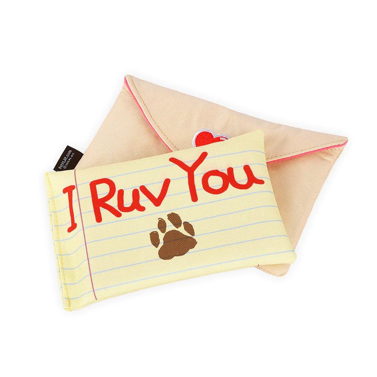 P.L.A.Y. Love Bug Dog Toy - Ruv Letter