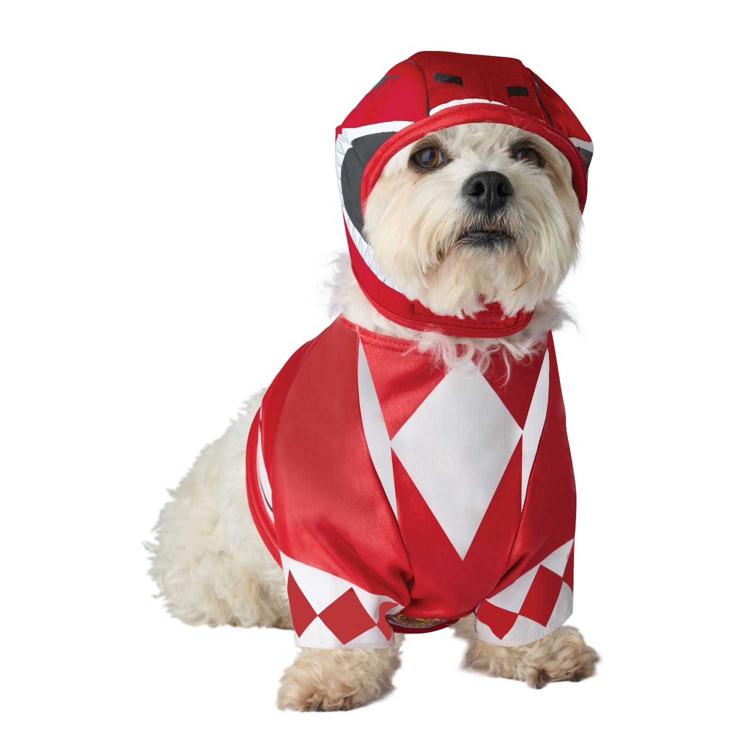 Power Ranger Dog Costume - Red